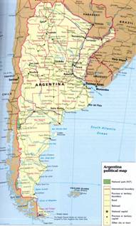 Argentinien - Karten