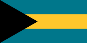 Bahamas-Flagge