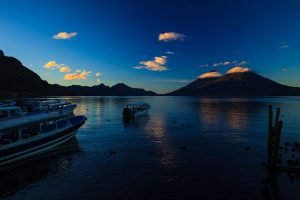 Sonnenuntergang am Atitlan See