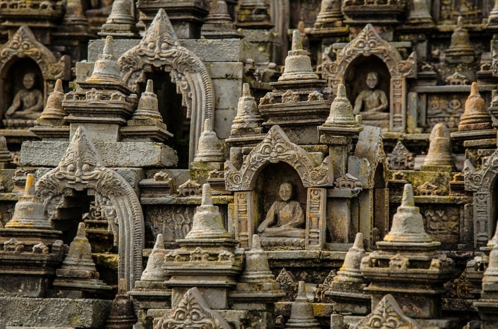 Indonesien - Borobudur - Tempelanlage