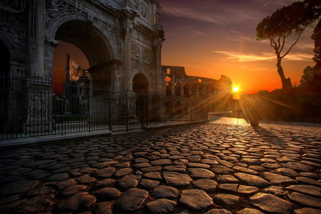 Italien - Rom - Konstantinsbogen
