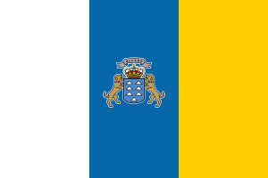 Kanarische Inseln Flagge