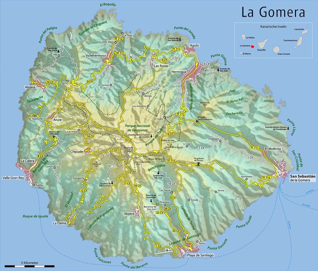 Kanarische Insel La Gomera