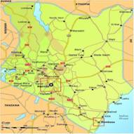 Kenia Karten