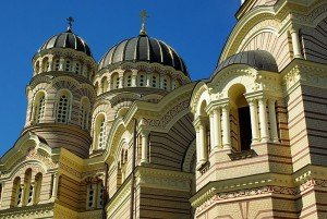 Lettland Riga Russisch-orthodoxe Kathedrale