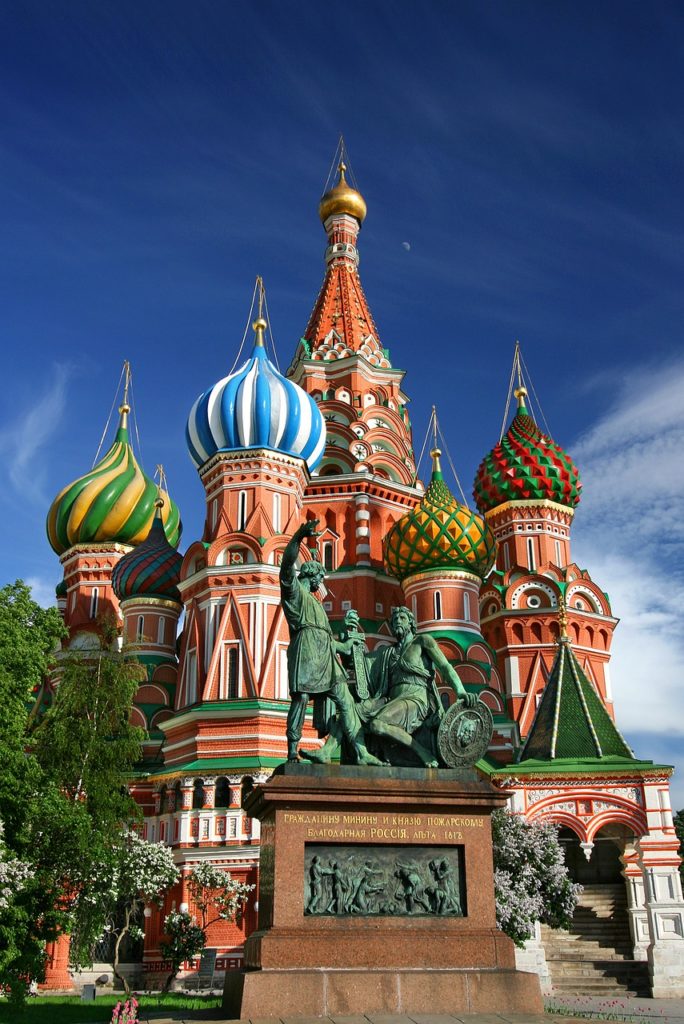 Russland - Moskau - Basilius Kathedrale