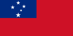 Samoa-Flagge