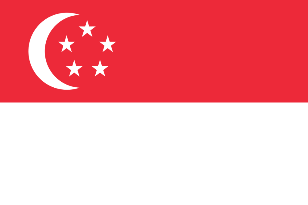 Singapur-Flagge