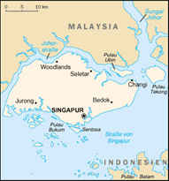 Singapur Karten